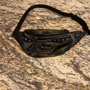 Bebe Camouflage Fanny Pack